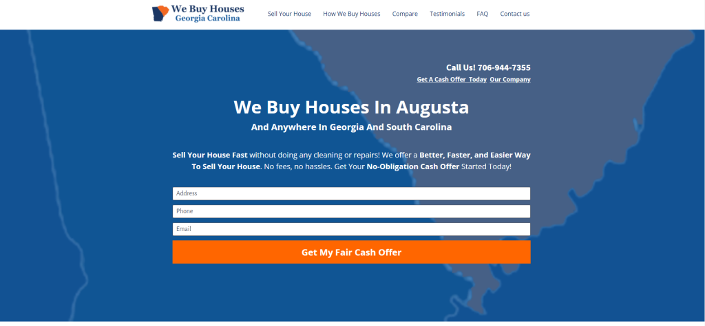 We Buy Houses Georgia Carolina